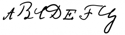 Albert Einstein Stylistic Set-Math 50 Demi Font UPPERCASE
