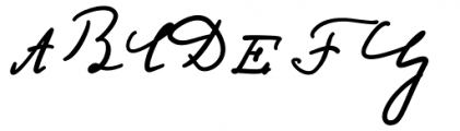 Albert Einstein Stylistic Set-Math 70 Bold Font LOWERCASE