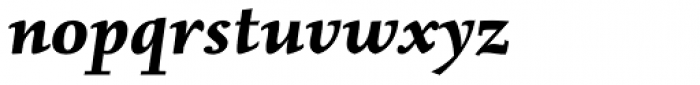 Albertan Pro Bold Italic Font LOWERCASE