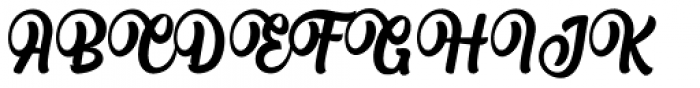 Albertiny Regular Font UPPERCASE