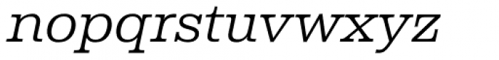 Albiona ExtraLight Italic Font LOWERCASE