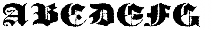 Albion's Very Old Masthead Font UPPERCASE