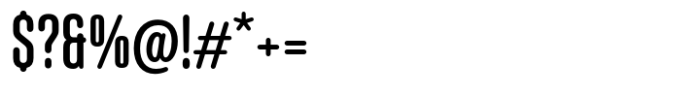 Albireo Soft Condensed Medium Font OTHER CHARS