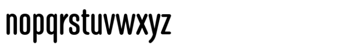 Albireo Soft Condensed Medium Font LOWERCASE