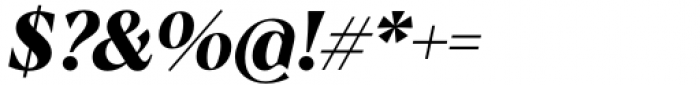 Albra Bold Italic Font OTHER CHARS