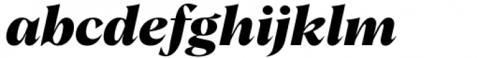 Albra Bold Italic Font LOWERCASE