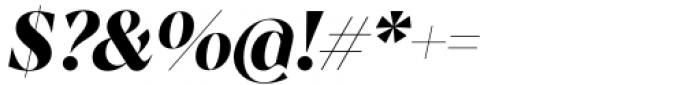 Albra Display Bold Italic Font OTHER CHARS