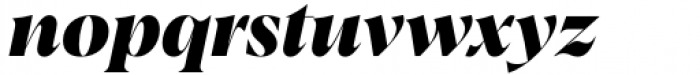Albra Display Bold Italic Font LOWERCASE
