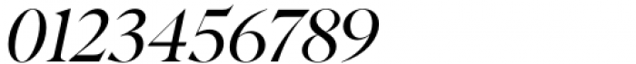 Albra Display Regular Italic Font OTHER CHARS