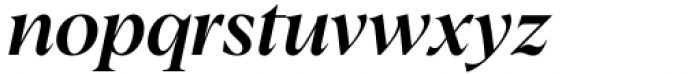 Albra Medium Italic Font LOWERCASE