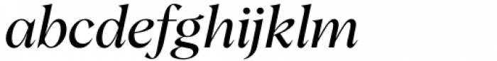 Albra Regular Italic Font LOWERCASE