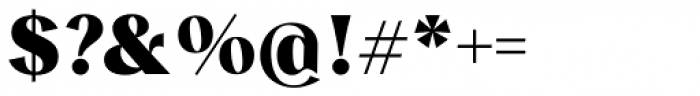Albra Sans Black Font OTHER CHARS