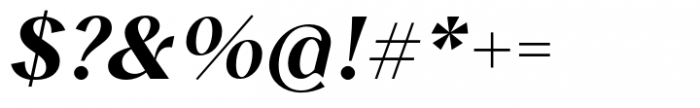 Albra Sans Semi Italic Font OTHER CHARS