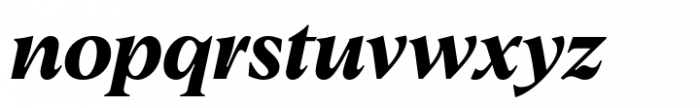Albra Text Semi Italic Font LOWERCASE