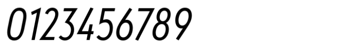 Albula Condensed Pro Oblique Font OTHER CHARS