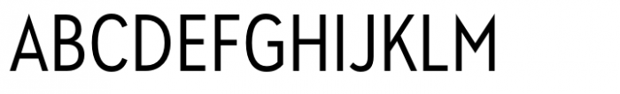 Albula Condensed Pro Regular Font UPPERCASE