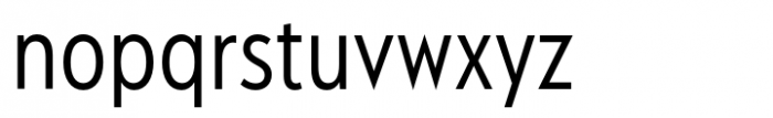 Albula Condensed Pro Regular Font LOWERCASE