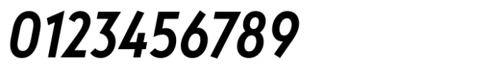 Albula Condensed Pro Semi Bold Oblique Font OTHER CHARS