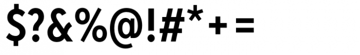 Albula Condensed Pro Semi Bold Font OTHER CHARS