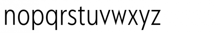 Albula Condensed Pro Semi Light Font LOWERCASE