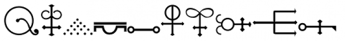 Alchemy B Regular Font UPPERCASE