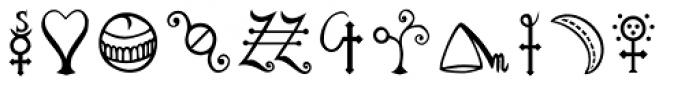 Alchemy C Regular Font LOWERCASE