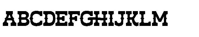 Alchemy Rustic  Regular Font UPPERCASE