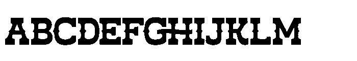 Alchemy Rustic  Rough Regular Font UPPERCASE
