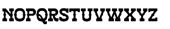 Alchemy Rustic  Rough Regular Font LOWERCASE