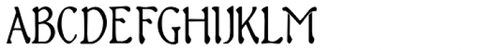 Alcibiades Font UPPERCASE