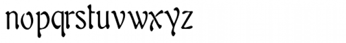 Alcibiades Font LOWERCASE