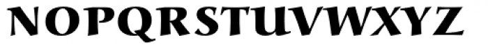 Alcuin ExtraBold Caps Font LOWERCASE