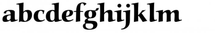 Alcuin ExtraBold Font LOWERCASE