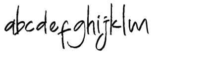 Aldenburg Regular Font LOWERCASE