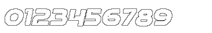 Aldercy Pixel Outline Font OTHER CHARS
