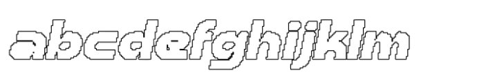 Aldercy Pixel Outline FONT