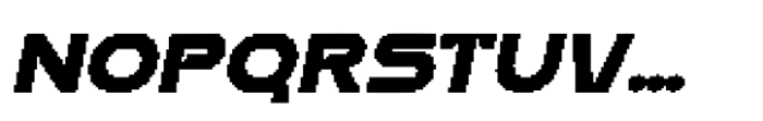 Aldercy Pixel Regular Font UPPERCASE