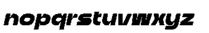 Aldercy Pixel Regular Font LOWERCASE