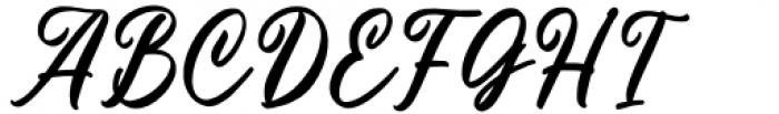 Alderlite Regular Font UPPERCASE