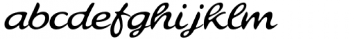 Alderney Regular Font LOWERCASE