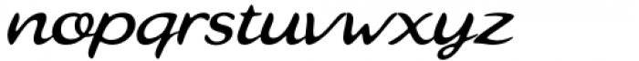 Alderney Regular Font LOWERCASE