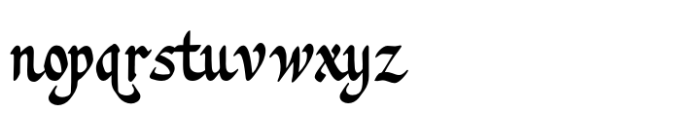 Aldinare Regular Font LOWERCASE