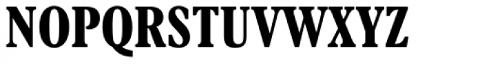 Aldine 721 Bold Condensed Font UPPERCASE