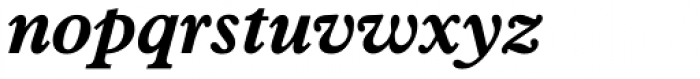 Aldine 721 Bold Italic Font LOWERCASE