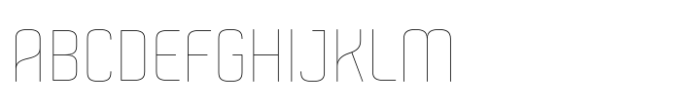 Aldo Pro Round Hairline Font UPPERCASE