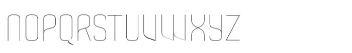Aldo Pro Round Hairline Font UPPERCASE