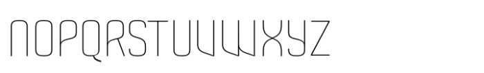 Aldo Pro Round Thin Font UPPERCASE