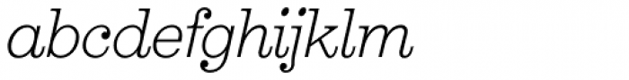 Aldogizio Light Italic Font LOWERCASE