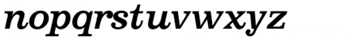 Aldogizio SemiBold Italic Font LOWERCASE