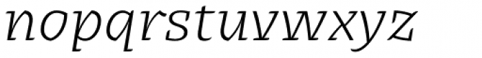 Alebrije Book Italic Font LOWERCASE
